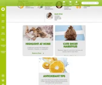 Garnierfructis.com(Soin cheveu au concentré actif de fruits de Garnier) Screenshot