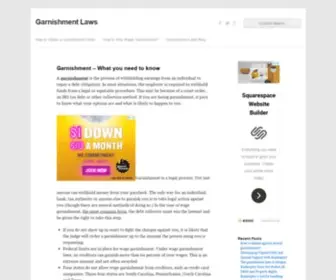 Garnishmentlaws.org(Full Information about US Federal and State Garnishment Laws) Screenshot