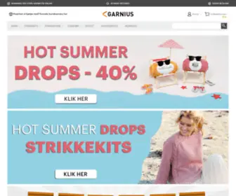 Garnius.dk(Garn) Screenshot