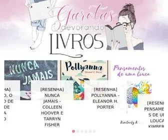 Garotasdevorandolivros.com(Garotas Devorando Livros) Screenshot