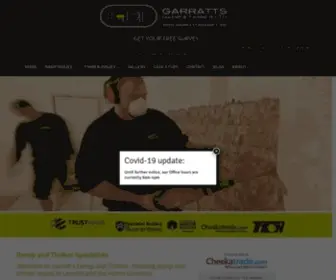 Garrattsdamp.com(Damp Specialist) Screenshot