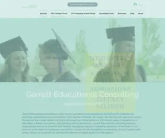 Garretteducationalconsulting.com(College Admissions) Screenshot