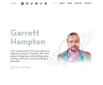 Garretthampton.com(Garrett Hampton) Screenshot