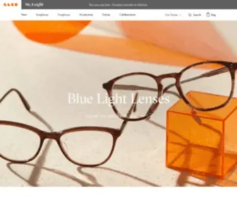 Garrettleight.com(Premium Optical Frames & Sunglasses) Screenshot