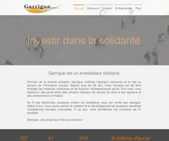 Garrigue.net(ACCUEIL) Screenshot
