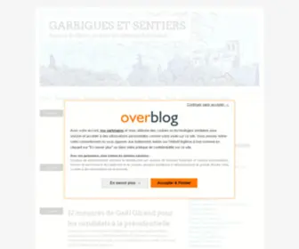 Garriguesetsentiers.org(GARRIGUES ET SENTIERS) Screenshot