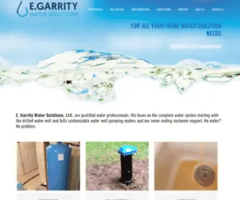 Garritywater.com(CT Well Water System Experts) Screenshot