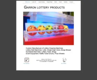 Garronlottery.com Screenshot