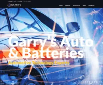 Garrysauto.com.au(Garry’s Auto) Screenshot