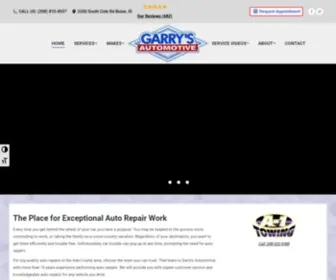 Garrysautomotive.com(Garry's Automotive is your trusted source for Auto Repair in Boise ID. Call (208)) Screenshot
