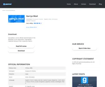 Garrysmodsandbox.com(Review meta keywords) Screenshot