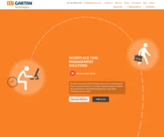 Gartantech.com(Time Management Made Easy) Screenshot