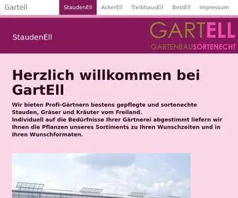 Gartell.de(Stauden ELL Neunhof) Screenshot