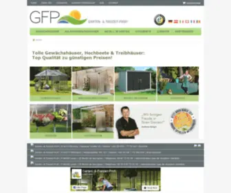 Garten-Freizeit-Profi.at(ⒼⒻⓅ Gewächshaus & Gewächshäuer für Hobbygärtner) Screenshot