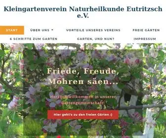 Garten-IN-Leipzig-Nord.de(Garten IN Leipzig Nord) Screenshot