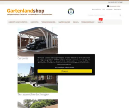 Garten-Land-Shop.de(Möbel) Screenshot