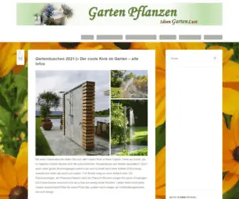 Garten-Pflanzen.info(Garten Pflanzen: Ihr Ratgeber für Gartengestaltung & Pflege) Screenshot