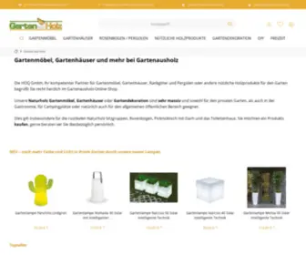 Gartenausholz.de(Gartengeräte Shop) Screenshot