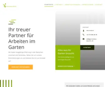 Gartenbau-Buechi.ch(Gartenbau Büchi Winterthur) Screenshot