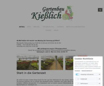 Gartenbau-Kiesslich.de(Gartenbau Kießlich) Screenshot