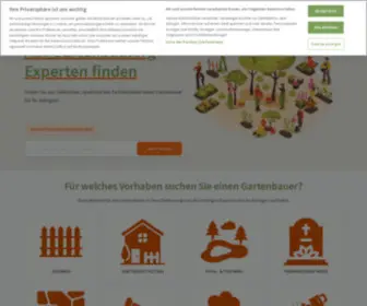 Gartenbau.org(Gartenbauer & Landschaftsbauer finden) Screenshot