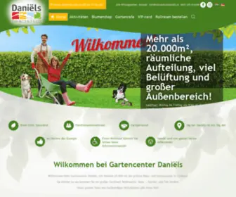 Gartencenterdaniels.de(Daniëls) Screenshot