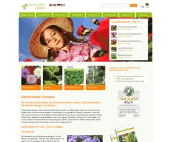 Gartencenterkoeman.de(Gartencenter Koeman) Screenshot