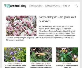 Gartendialog.de(Und Pflanzen Magazin) Screenshot