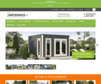 Gartenhaus.de(Gartenhaus Online) Screenshot