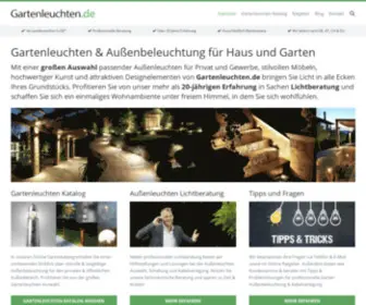 Gartenleuchten.de(Außenleuchten kaufen beim Profi) Screenshot