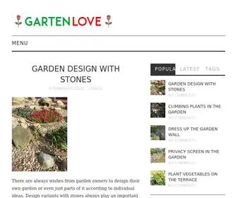 Gartenlove.com(Garden decoration ideas) Screenshot