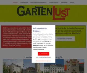 Gartenlust.eu(Startseite) Screenshot
