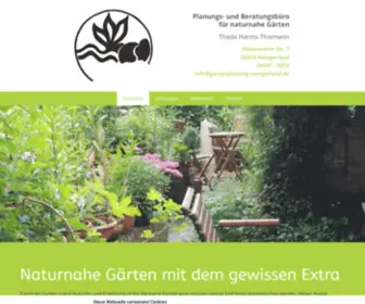 Gartenplanung-Wangerland.de(Planungs- und Beratungsbüro) Screenshot