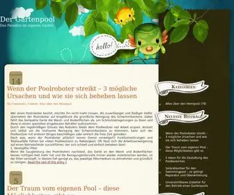 Gartenpool-SChwimmbad.de(Der Gartenpool) Screenshot