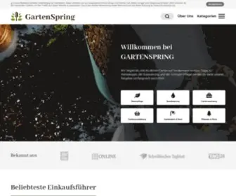 Gartenspring.de(Das Online) Screenshot