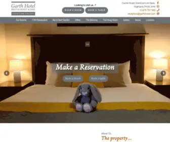 Garthhotel.com(Garth Hotel) Screenshot