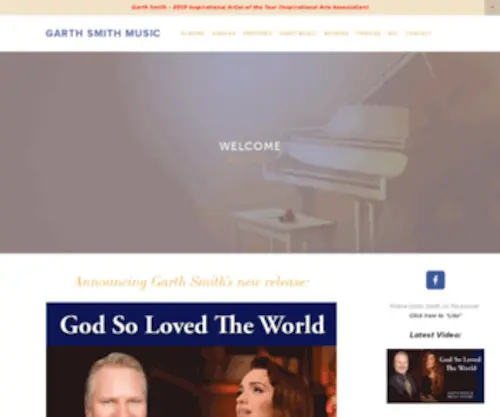 Garthsmithmusic.com(Garth Smith Music) Screenshot