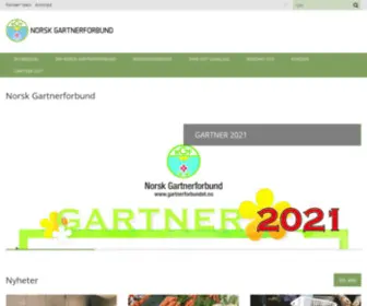 Gartnerforbundet.no(Gartnerforbundet) Screenshot