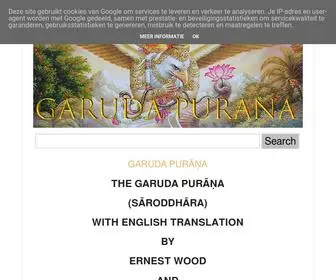 Garudapurana.com(Garuda Purana) Screenshot