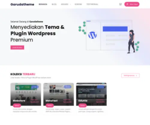 Garudatheme.com(Penyedia Tema WordPress Premium Indonesia) Screenshot