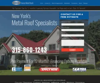 Garvinmetalroofsny.com(Garvin Metal Roofs) Screenshot