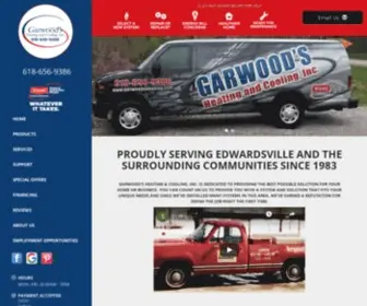 Garwoodsheating.com(Garwood's Heating & Cooling) Screenshot