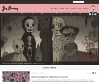 Garybaseman.com(Gary Baseman) Screenshot