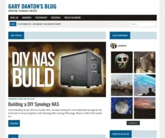 Garydanton.co.uk(Computing, Technology and Beer) Screenshot