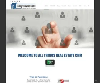 Garydavidhall.com(All Things Residential CRM) Screenshot