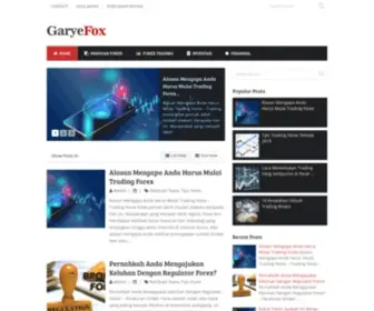 Garyefox.com(Garye Fox) Screenshot