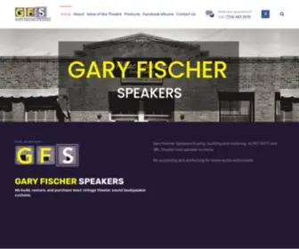 Garyfischerspeakers.com(Gary Fischer Speakers) Screenshot