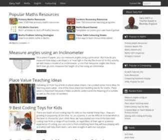 Garyhall.org.uk(Gary Hall) Screenshot