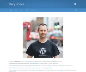 Garyjones.co.uk(Gary Jones) Screenshot
