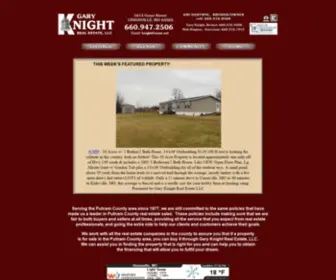 Garyknightrealestate.com(Gary Knight Real Estate) Screenshot